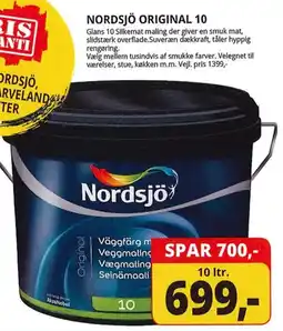 Farveland Nordsjö Original 10 tilbud