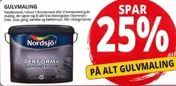 Farveland Nordsjö perform+ diamond floor tilbud