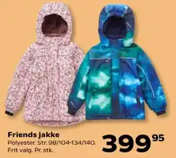 Kvickly Friends jakke tilbud