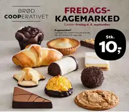 Kvickly Brød Cooperativet Fredags-Kagemarked tilbud