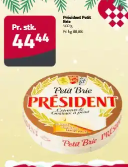 Fleggaard President petit brie tilbud