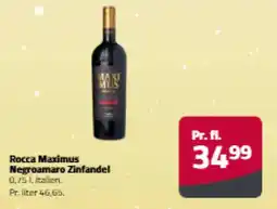 Fleggaard Rocca Maximus Negroamaro Zinfandel tilbud