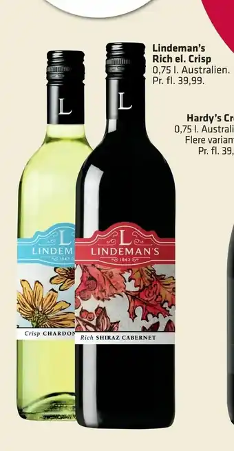 Fleggaard Lindeman's Rich el. Crisp tilbud