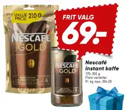 Bilka Nescafé instant kaffe tilbud