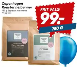 Bilka Copenhagen Roaster helbønner tilbud