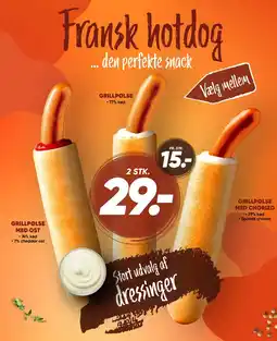 Bilka Fransk hotdog tilbud