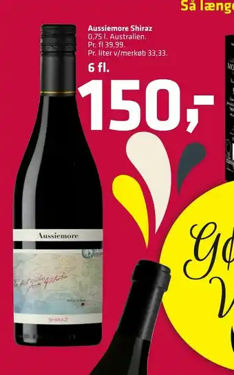 Aussiemore Shiraz