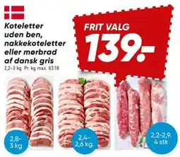 Bilka Koteletter uden ben tilbud