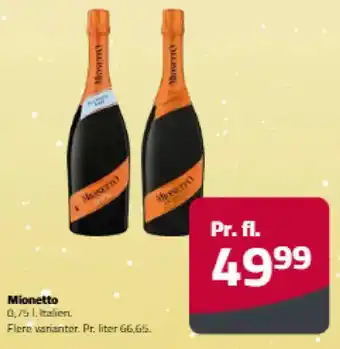 Fleggaard Mionetto tilbud