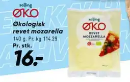 Bilka Salling ØKO revet mozzarella tilbud