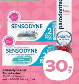 Kvickly Sensodyne eller Parodontax tilbud