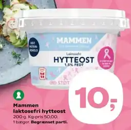 Kvickly Mammen laktosefri hytteost tilbud