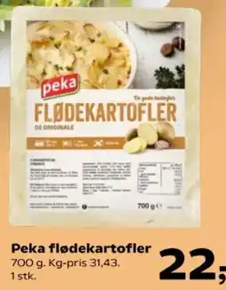 Kvickly Peka flødekartofler tilbud