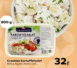 Kvickly Graasten kartoffelsalat tilbud