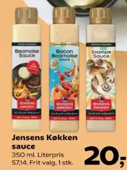 Kvickly Jensens Køkken sauce tilbud