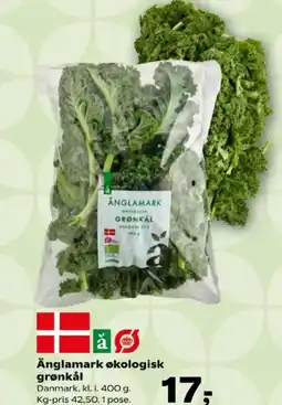 Kvickly Änglamark økologisk grønkål tilbud