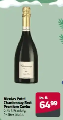 Fleggaard Nicolas Potel Chardonnay Brut Premiere Cuvée tilbud