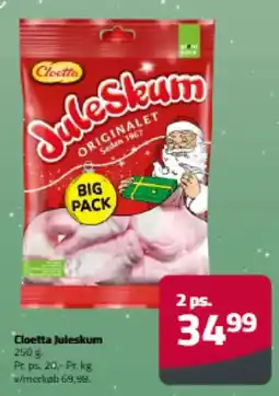 Fleggaard Cloetta Juleskum tilbud
