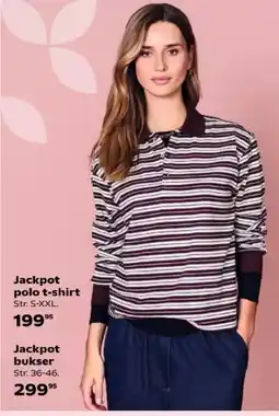 Kvickly Jackpot polo t-shirt tilbud