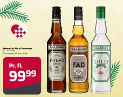 Fleggaard Aalborg Porse Snaps Fad Snaps Dild tilbud