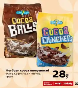 Kvickly Mor7gen cocoa morgenmad tilbud
