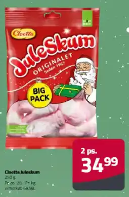 Fleggaard Cloetta Juleskum tilbud