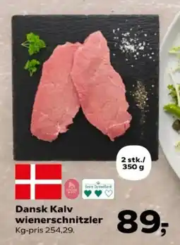 Kvickly Kalv wienerschnitzler tilbud