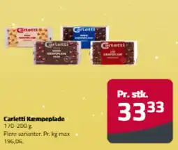 Fleggaard Carletti Kæmpeplade tilbud