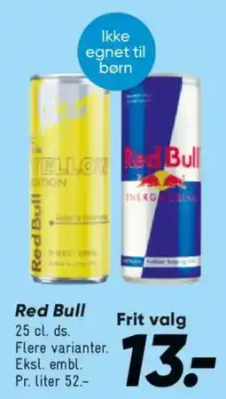 Bilka Red Bull tilbud