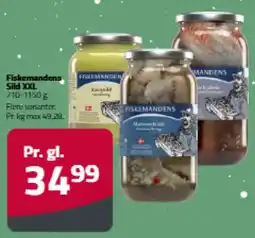 Fleggaard Fiskemandens Sild XXL tilbud