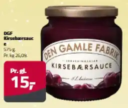 Fleggaard Den gamle fabrik kirsebærsauce tilbud