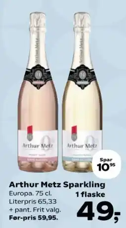 Kvickly Arthur Metz Sparkling tilbud