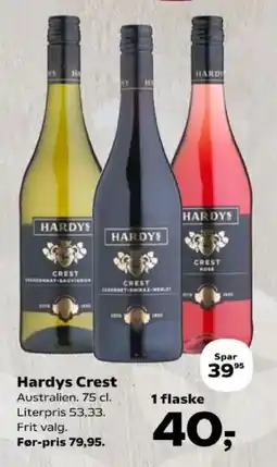 Kvickly Hardys Crest tilbud