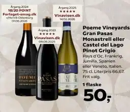 Kvickly Poeme Vineyards Gran Pasas tilbud