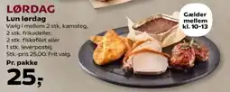 Kvickly Lørdag Lun lørdag tilbud