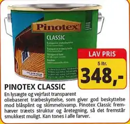 Farveland Pinotex Classic tilbud