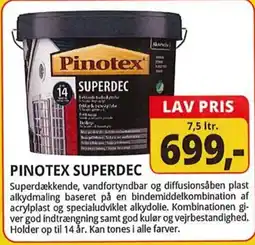 Farveland Pinotex superdec tilbud