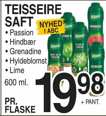ABC Lavpris Teisseire saft tilbud