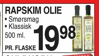 ABC Lavpris Rapskim olie tilbud