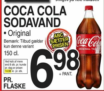 ABC Lavpris Coca cola sodavand tilbud