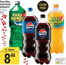 ABC Lavpris Pepsi Max / Faxe Kondi sodavand tilbud