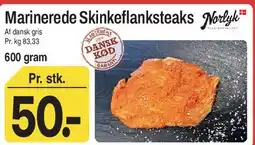 ABC Lavpris Marinerede skinkeflanksteaks tilbud