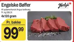 ABC Lavpris Engelske bøffer tilbud