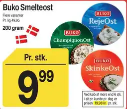 ABC Lavpris Buko Smelteost tilbud