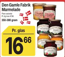 ABC Lavpris Den Gamle Fabrik Marmelade tilbud