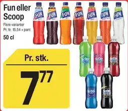 ABC Lavpris Fun eller Scoop 50 cl tilbud