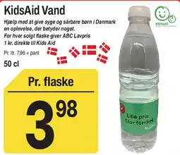 ABC Lavpris KidsAid Vand tilbud