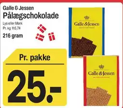 ABC Lavpris Pålægschokolade tilbud