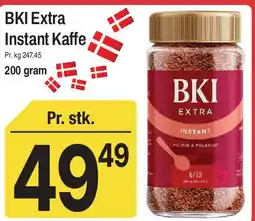 ABC Lavpris BKI Extra Instant Kaffe tilbud