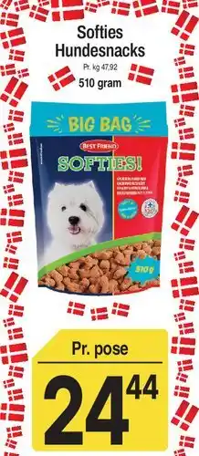 ABC Lavpris Softies Hundesnacks tilbud